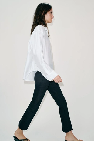 Укороченные брюки Flare- Заказать в России