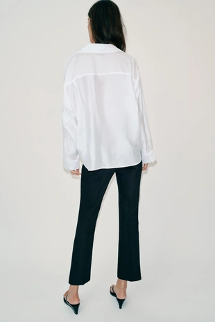 Укороченные брюки Flare- Заказать в России