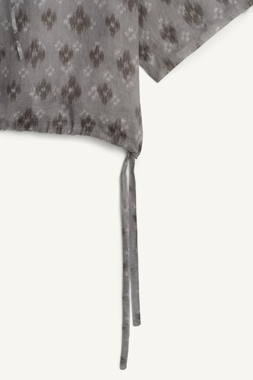 Поло свободного кроя из 100% рами