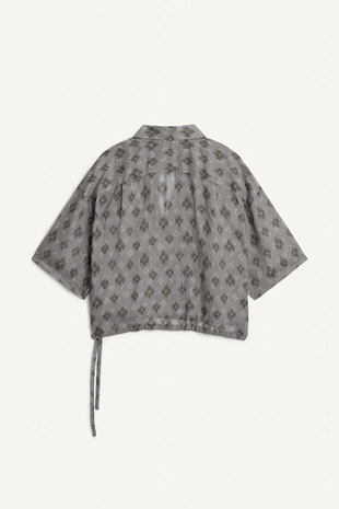 Поло свободного кроя из 100% рами- Заказать в России