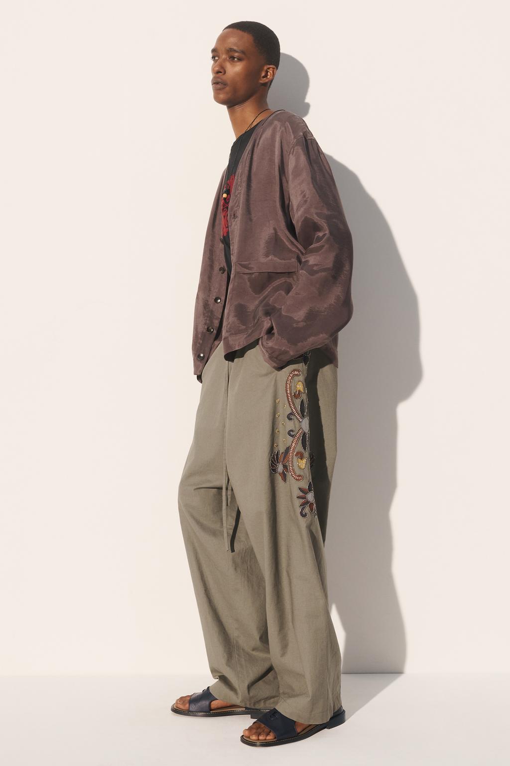 Пиджак свободного кроя из вискозы и лиоцелла