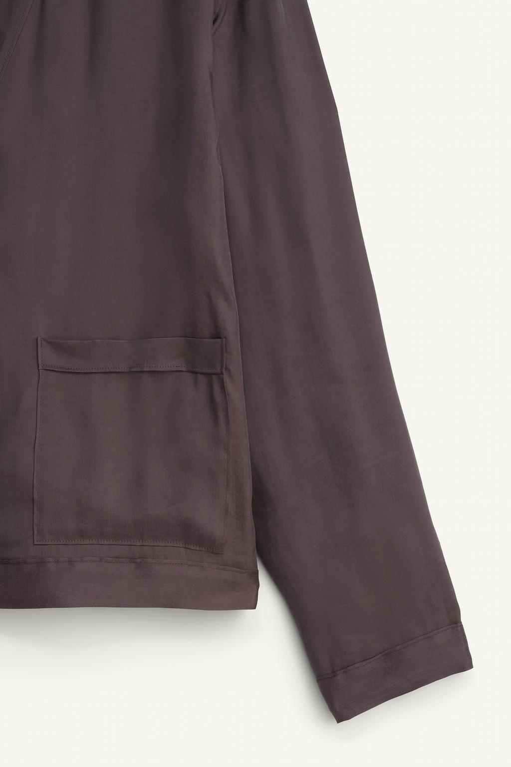 Пиджак свободного кроя из вискозы и лиоцелла