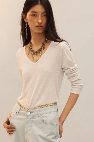 Футболка с v-образным вырезом limited edition- Заказать в России