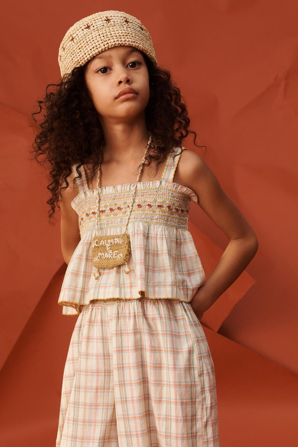 Брюки sarouel с ограниченным изданием вышитые цветочные клетчатые