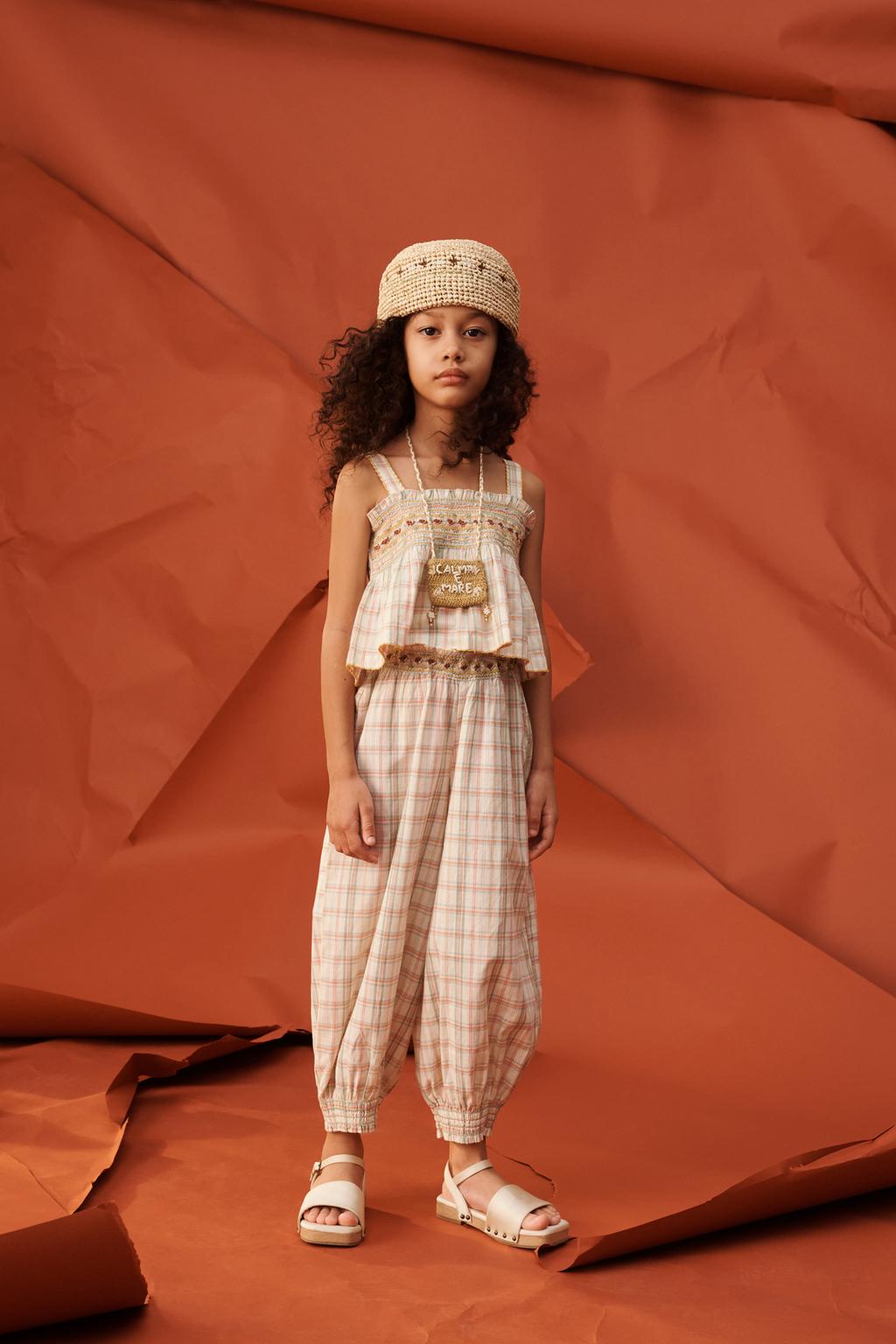 Брюки sarouel с ограниченным изданием вышитые цветочные клетчатые