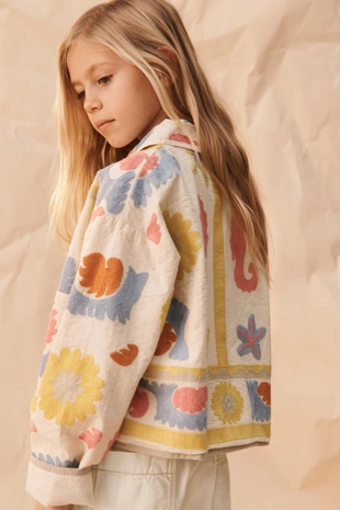 Куртка с вышивкой из лимитированной коллекции- Заказать в России