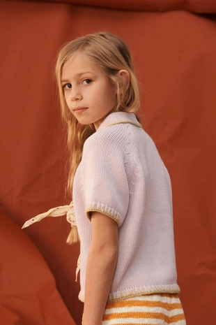 Поло-свитер с вышивкой из лимитированной коллекции- Заказать в России