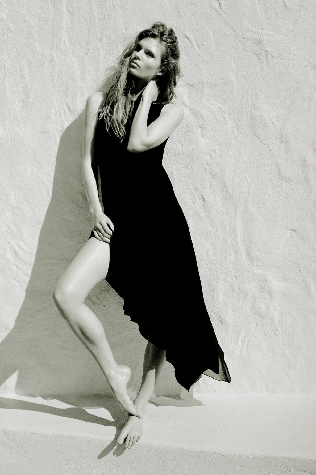 ПЛАТЬЕ МИДИ АСИММЕТРИЧНОГО КРОЯ