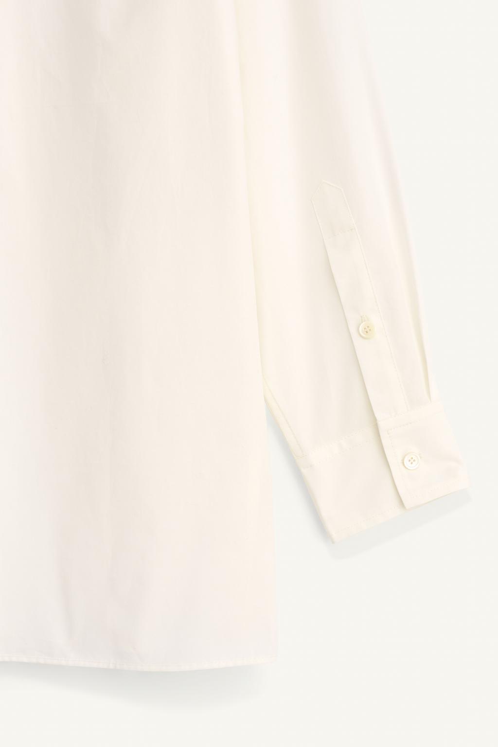 Рубашка из поплина limited edition с кружевным воротником