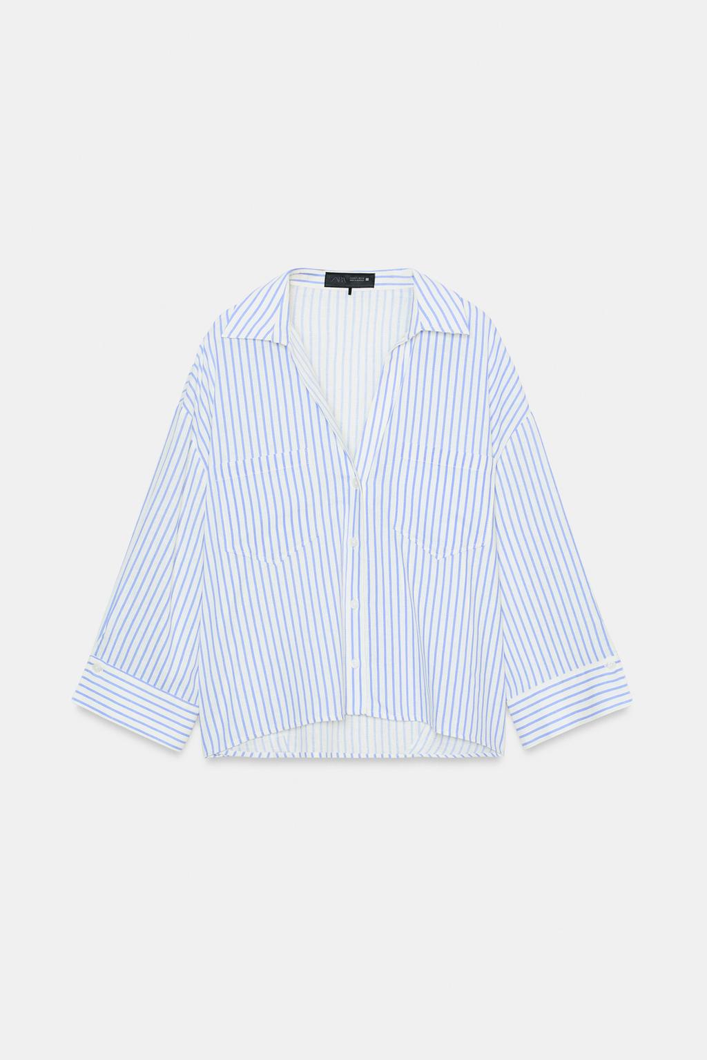 СВОБОДНАЯ РУБАШКА ИЗ ЛЬНА