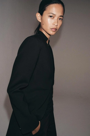 Длинный минималистичный блейзер — Zw Collection Limited Edition- Заказать в России