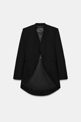 Длинный минималистичный блейзер — Zw Collection Limited Edition- Заказать в России