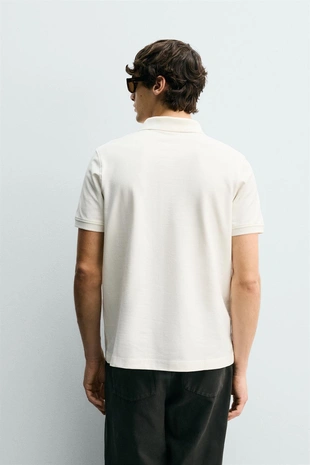 Поло из рельефного пике- Заказать в России