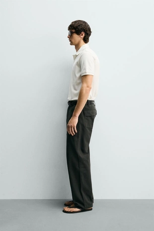 Поло из рельефного пике- Заказать в России