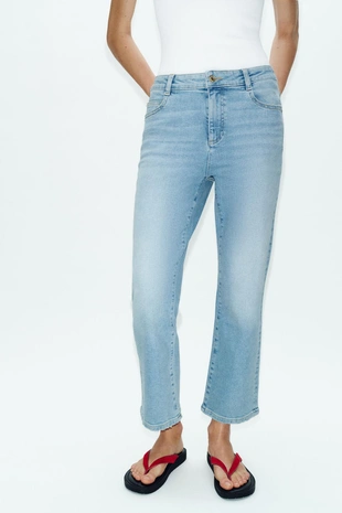 Джинсы Z1975 Mini Flare с высокой посадкой- Заказать в России