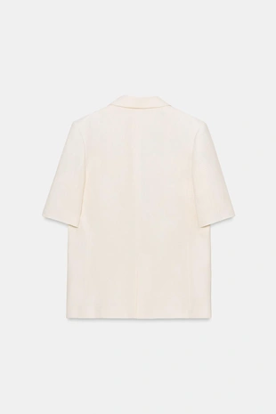 Блейзер из льна с короткими рукавами — Zw Collection- Заказать в России