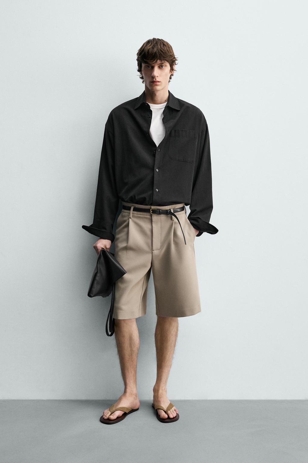 СВОБОДНЫЕ ШОРТЫ СО СКЛАДКАМИ