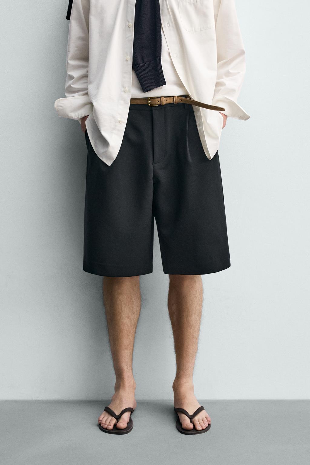 СВОБОДНЫЕ БЕРМУДЫ СО СКЛАДКАМИ