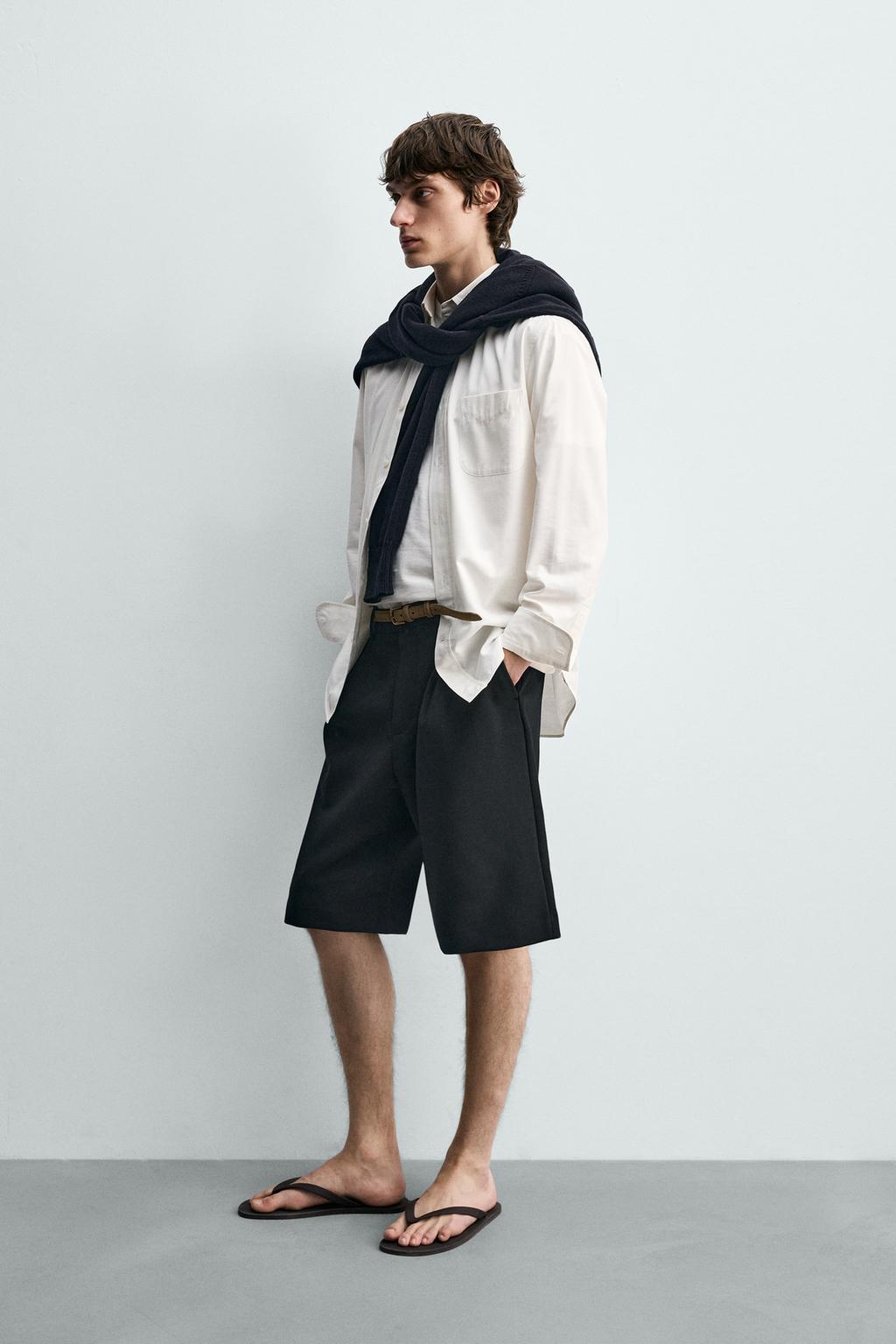 СВОБОДНЫЕ БЕРМУДЫ СО СКЛАДКАМИ