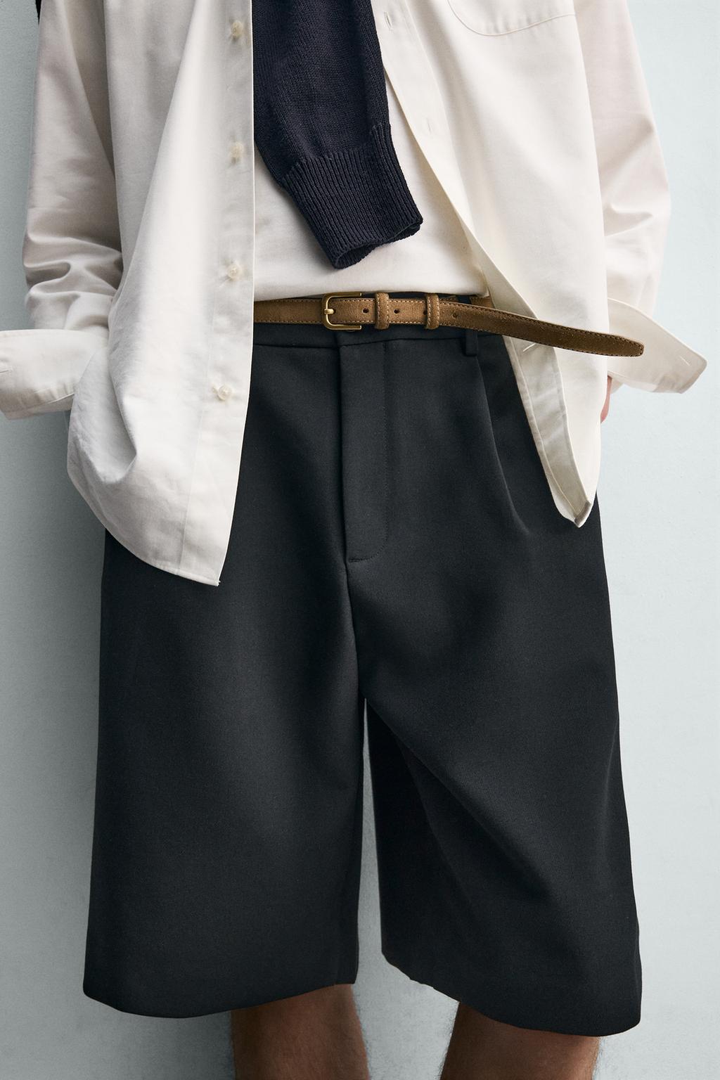 СВОБОДНЫЕ БЕРМУДЫ СО СКЛАДКАМИ