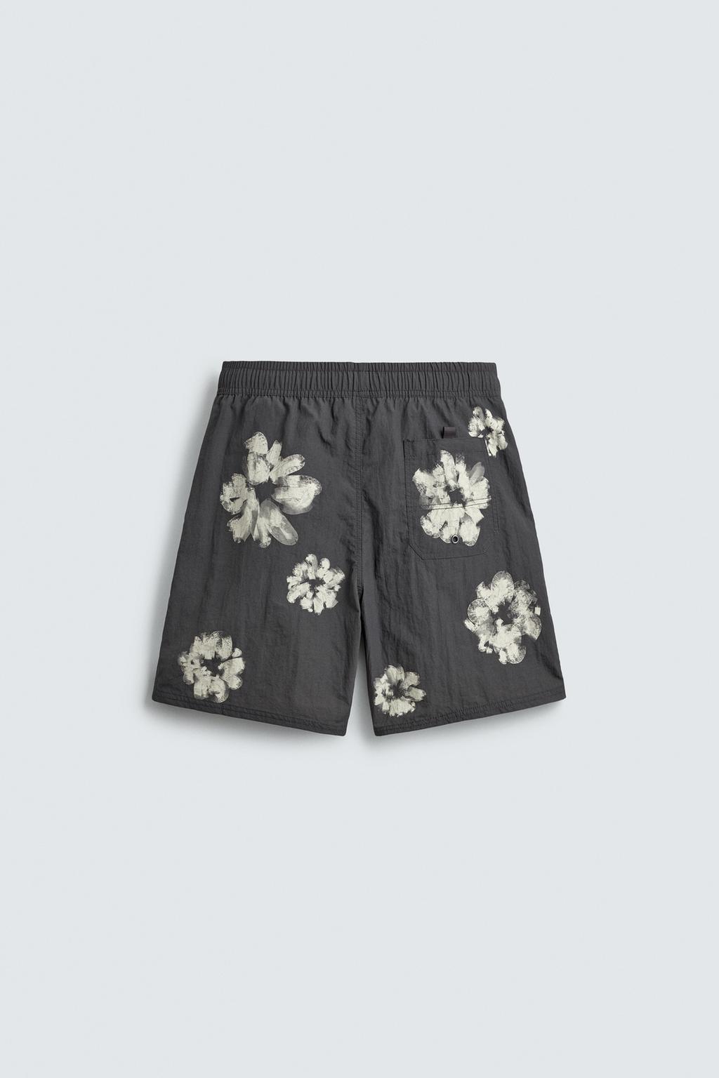 ДЛИННЫЕ ПЛАВКИ С ЦВЕТОЧНЫМ ПРИНТОМ