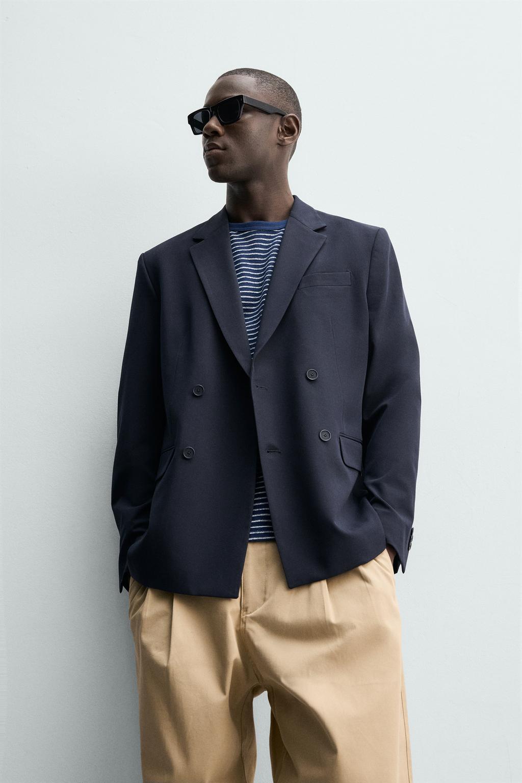 ДВУБОРТНЫЙ БЛЕЙЗЕР КОМФОРТНОЙ ПОСАДКИ