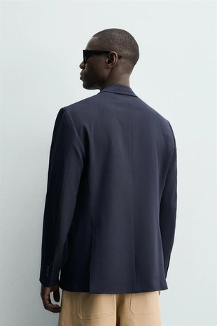 Двубортный блейзер комфортной посадки- Заказать в России