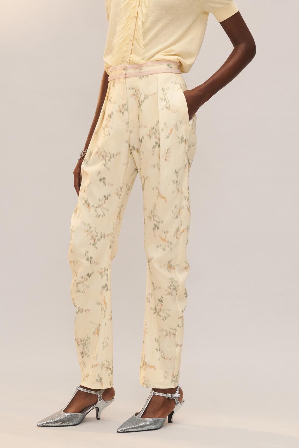 Брюки с ограниченным выпуском в цветочном принте
