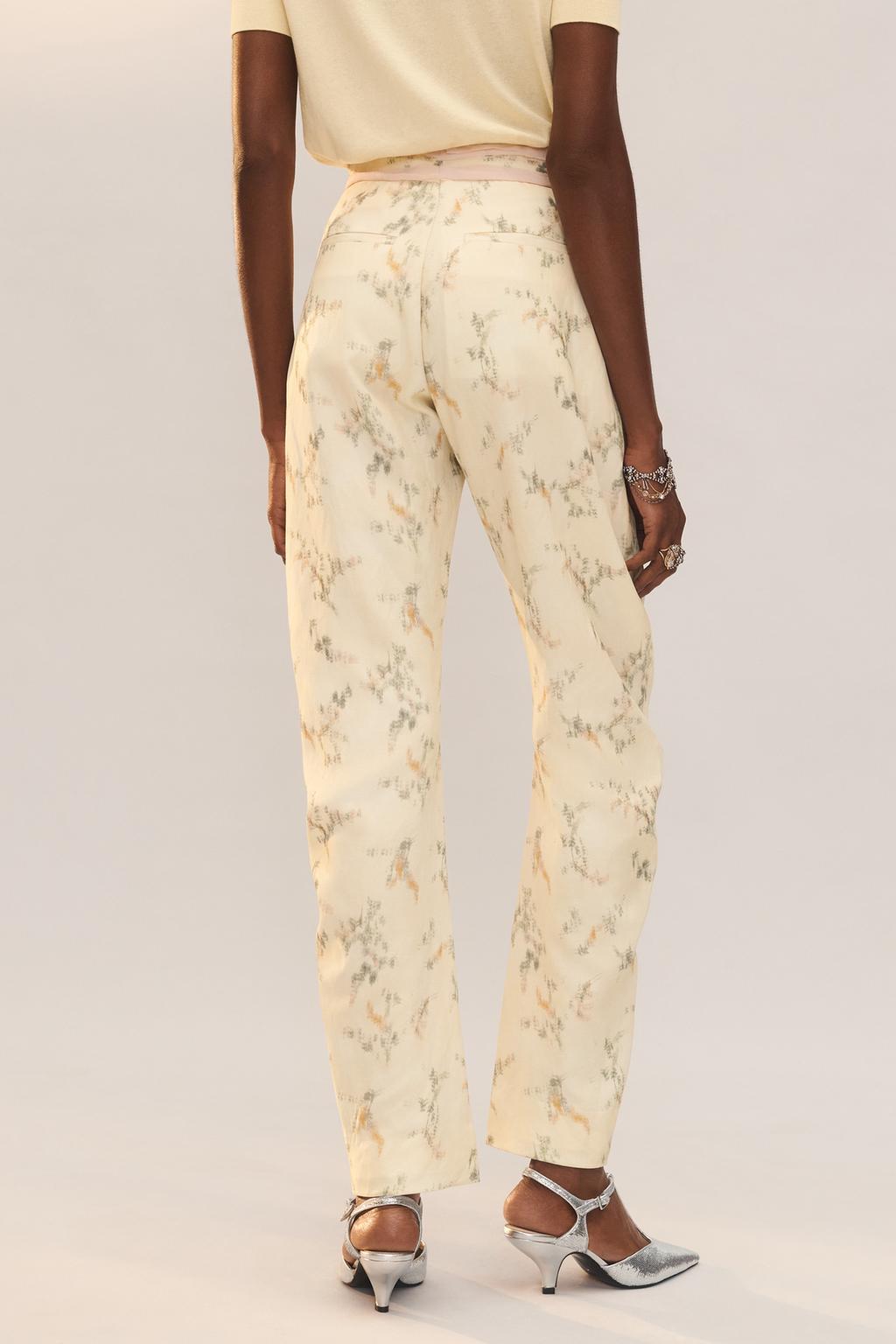Брюки с ограниченным выпуском в цветочном принте
