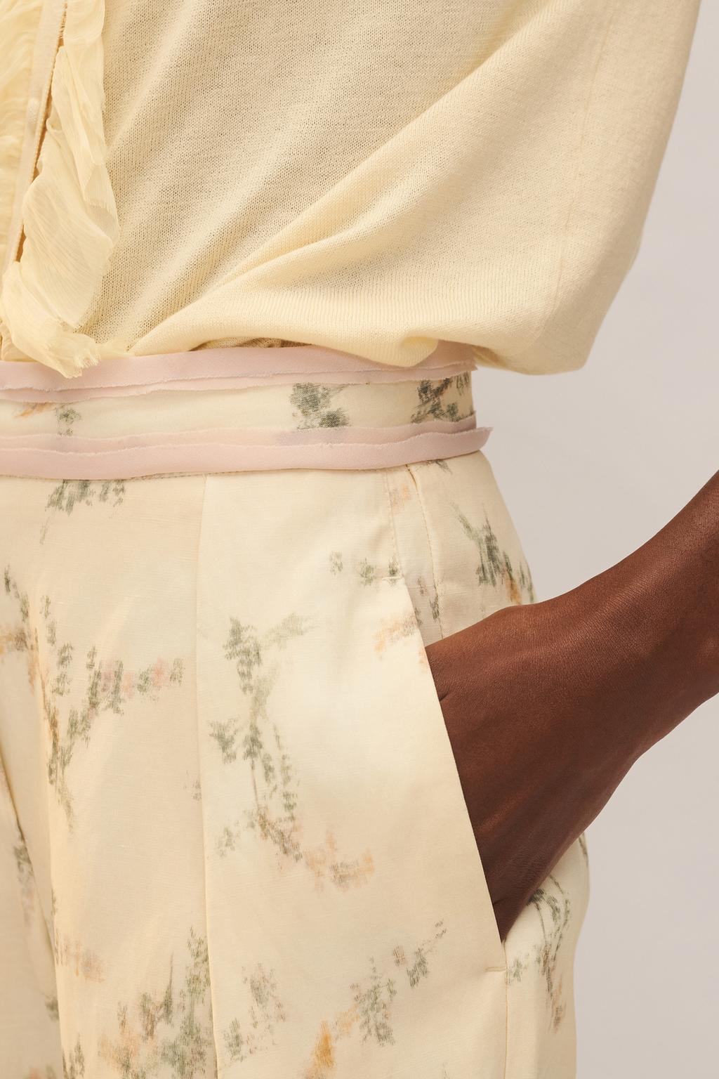 Брюки с ограниченным выпуском в цветочном принте