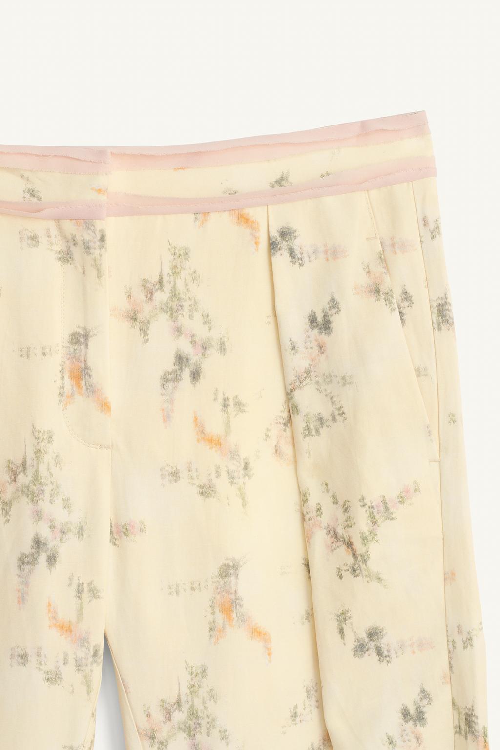 Брюки с ограниченным выпуском в цветочном принте