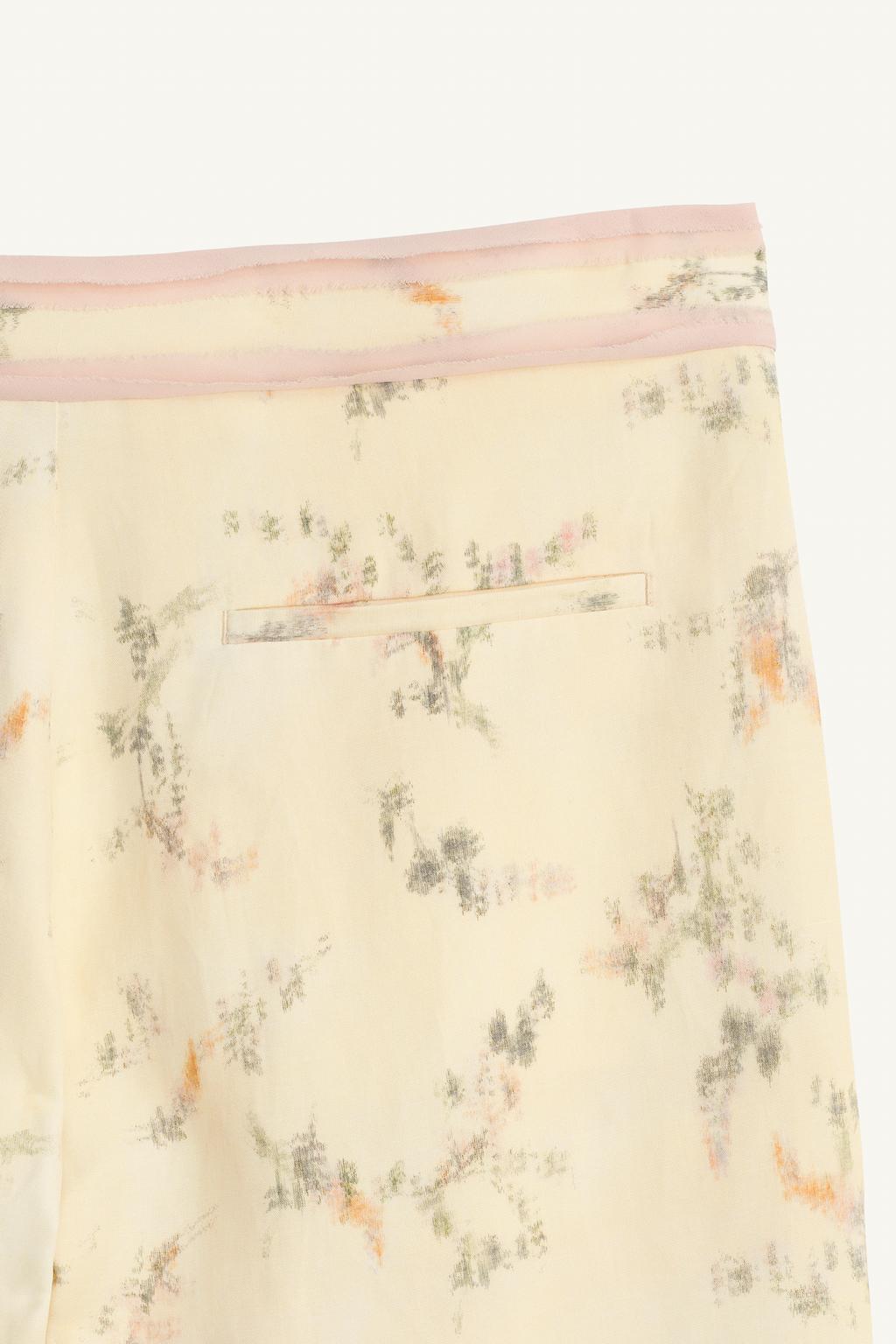 Брюки с ограниченным выпуском в цветочном принте