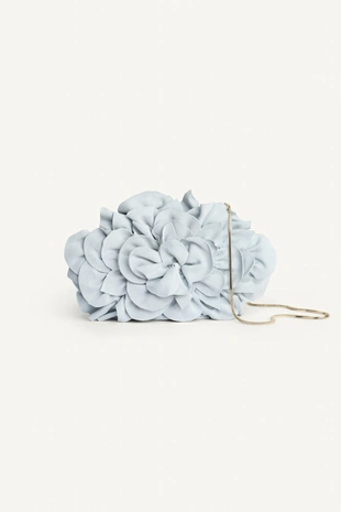 Сумочка-клатч limited edition с кожаным цветочным узором