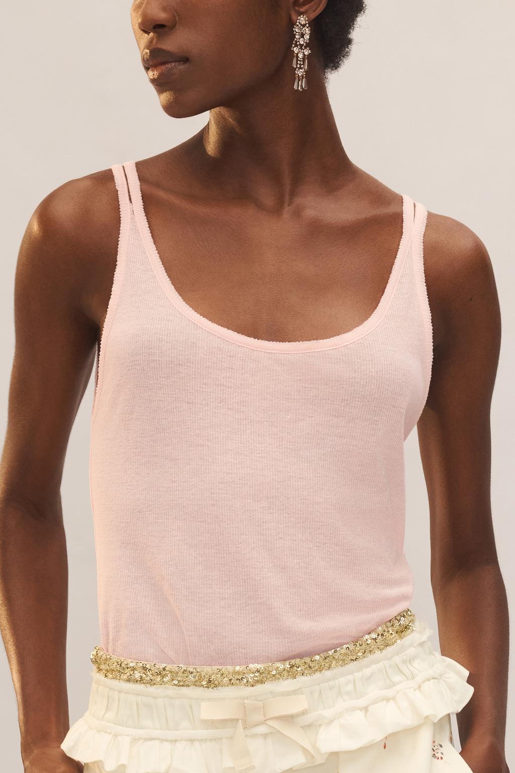 Топ с тонкими бретелями limited edition