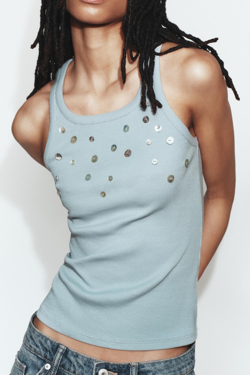 ТОП В РУБЧИК С ПУГОВИЦАМИ