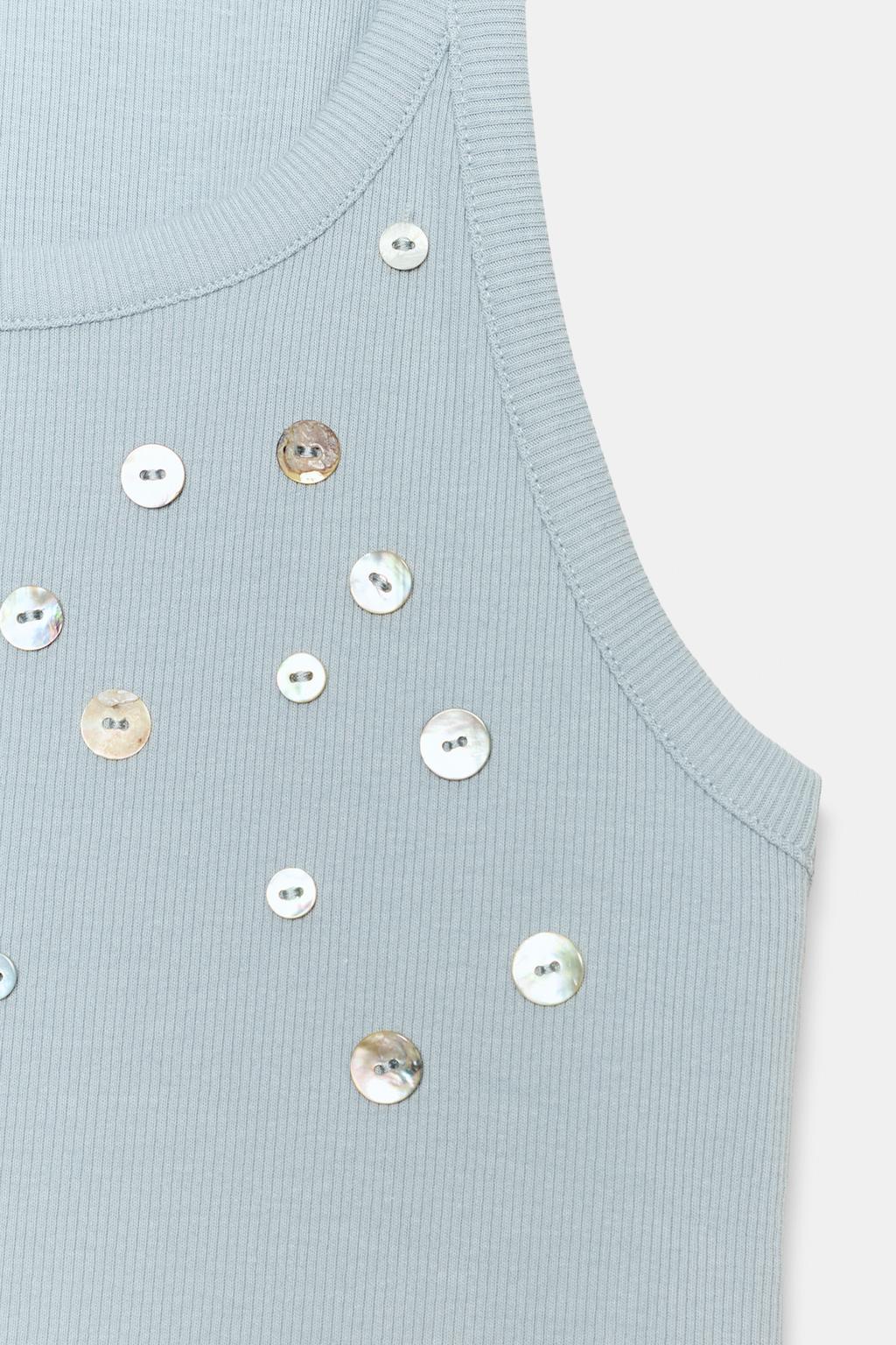 ТОП В РУБЧИК С ПУГОВИЦАМИ