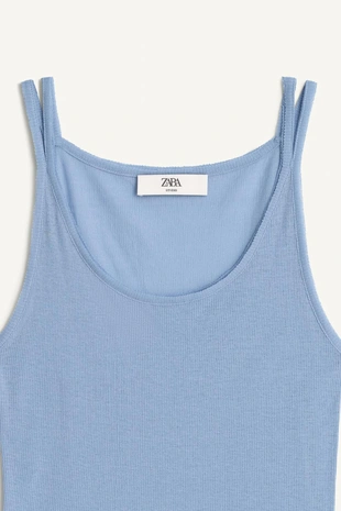 Топ с тонкими бретелями limited edition