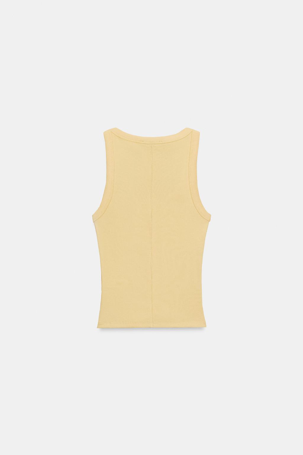 ТОП БЕЗ РУКАВОВ В РУБЧИК