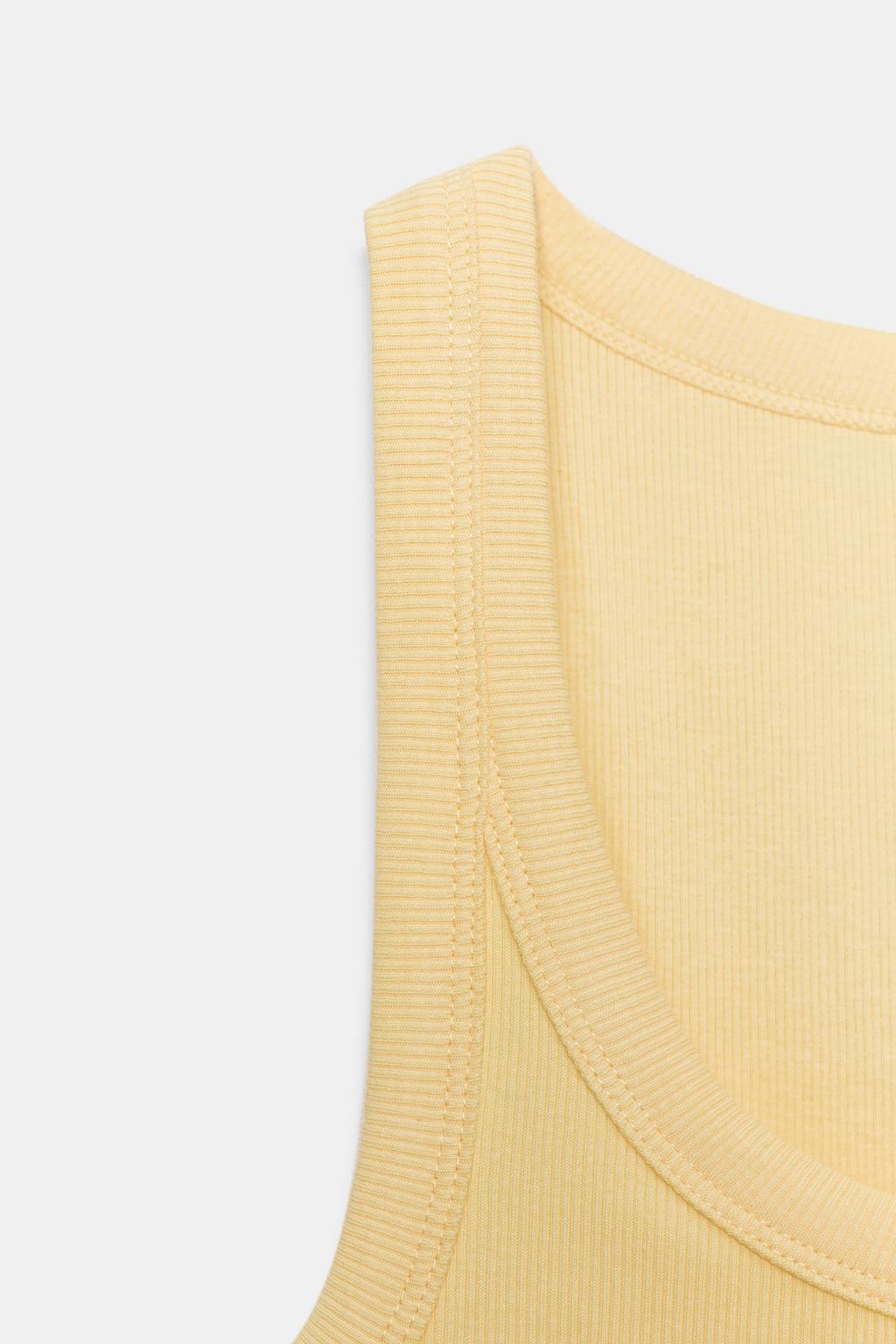 ТОП БЕЗ РУКАВОВ В РУБЧИК