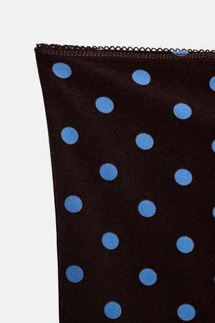 Топ-бандо в горошек