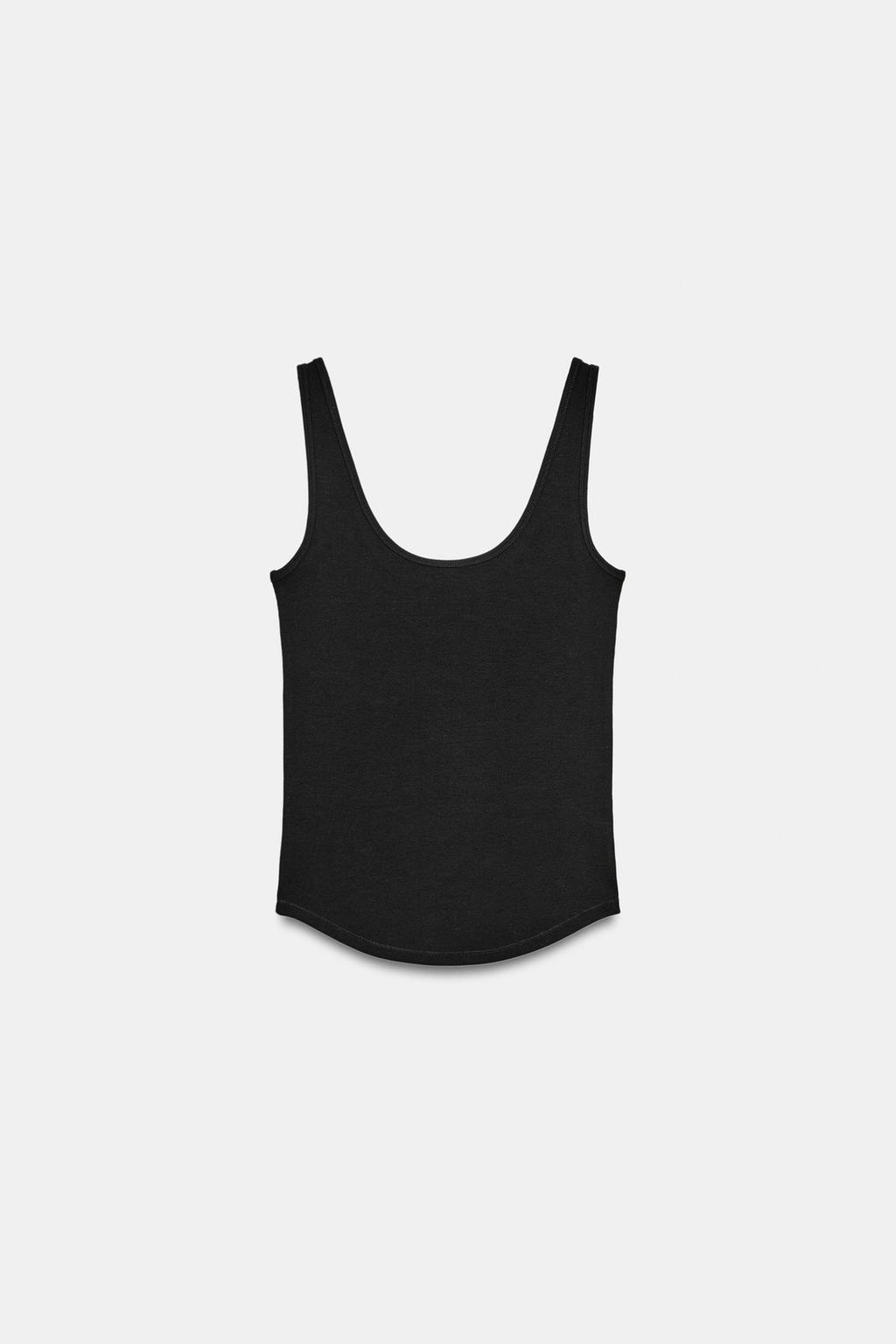 ХЛОПКОВЫЙ ТОП НА БРЕТЕЛЯХ