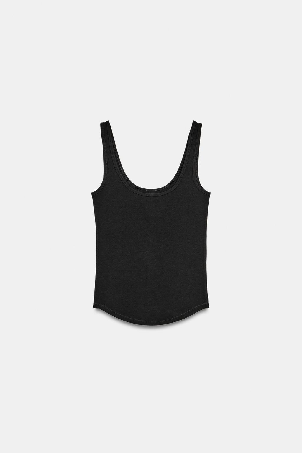 ХЛОПКОВЫЙ ТОП НА БРЕТЕЛЯХ