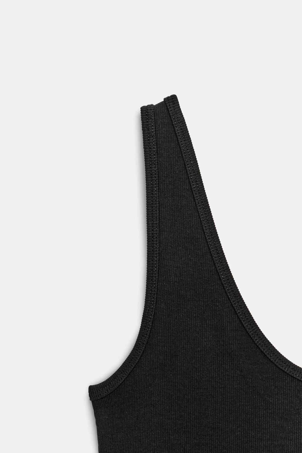 ХЛОПКОВЫЙ ТОП НА БРЕТЕЛЯХ