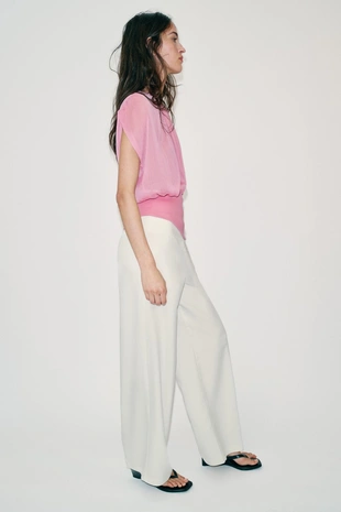 Топ из жоржета