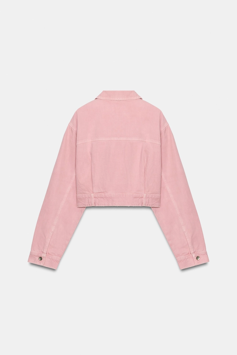 Джинсовая куртка с карманами