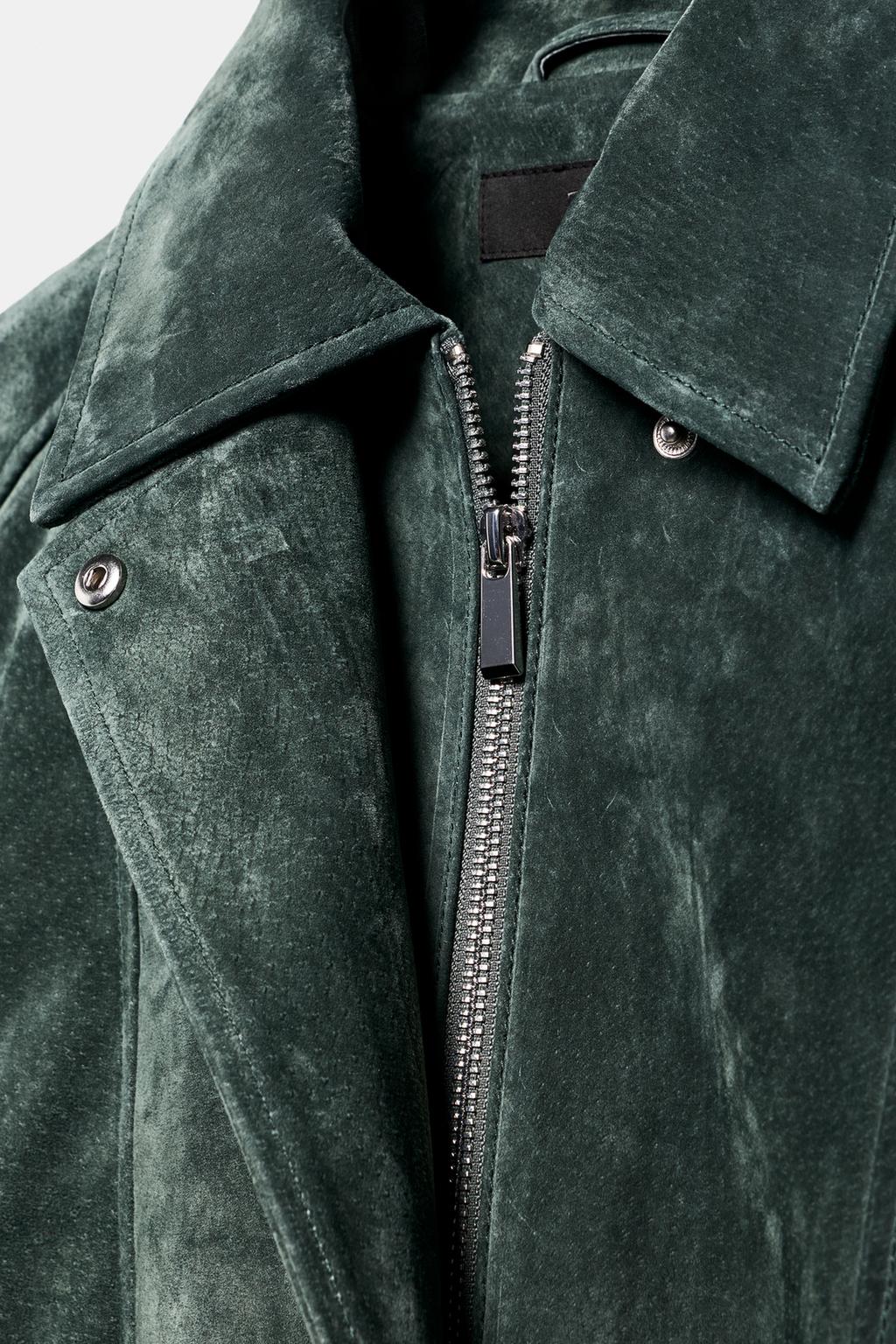 КУРТКА ИЗ 100% ЗАМШИ