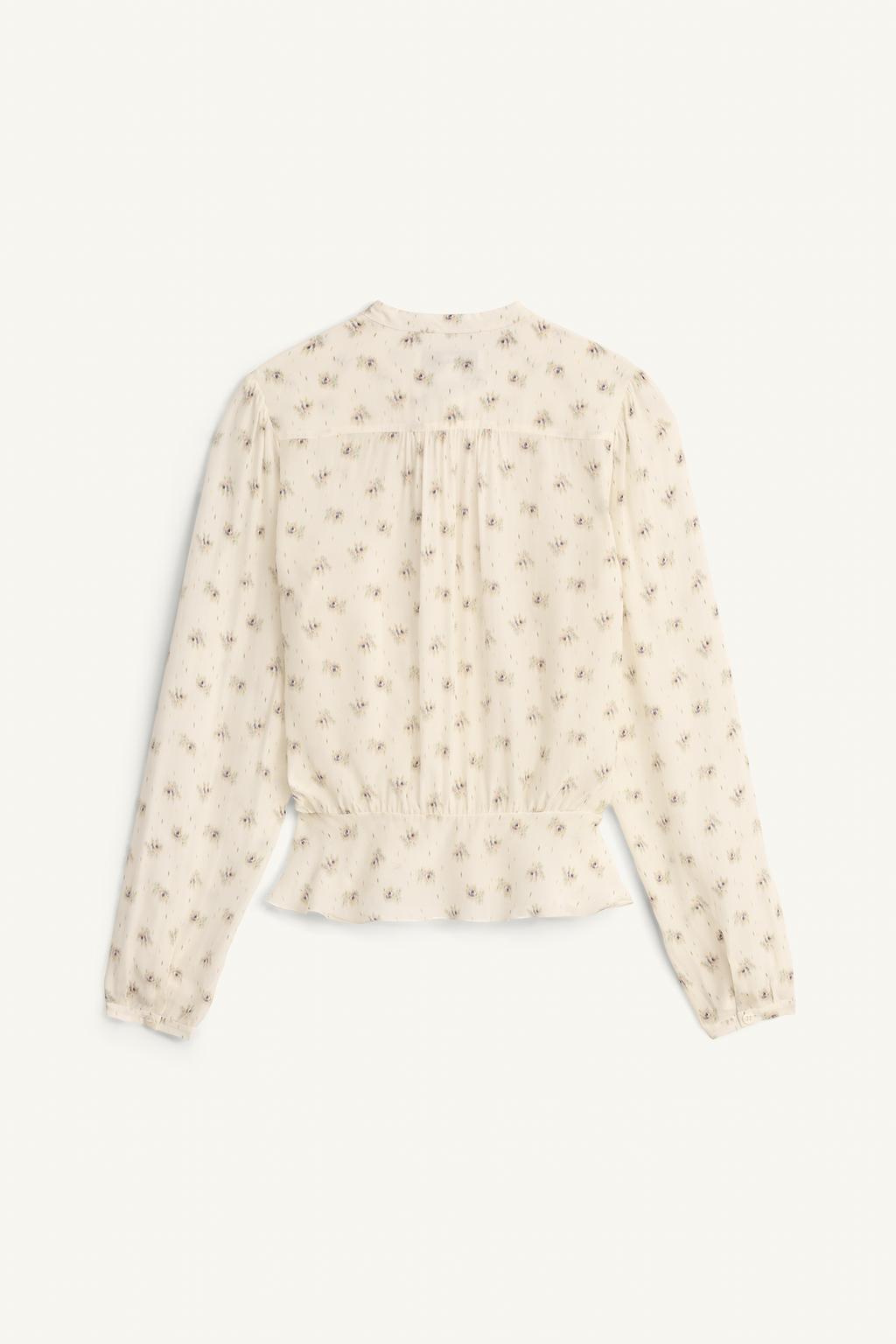 Блузка с принтом из ограниченной коллекции с завязками