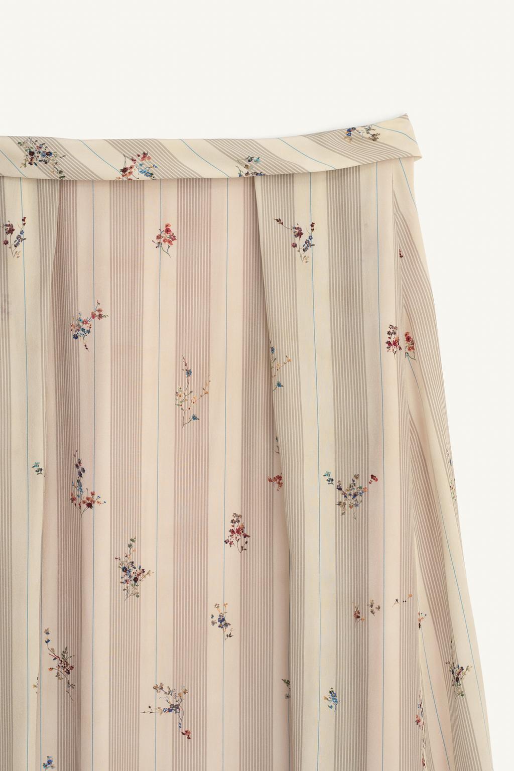 Юбка с кружевным цветочным узором (limited edition)