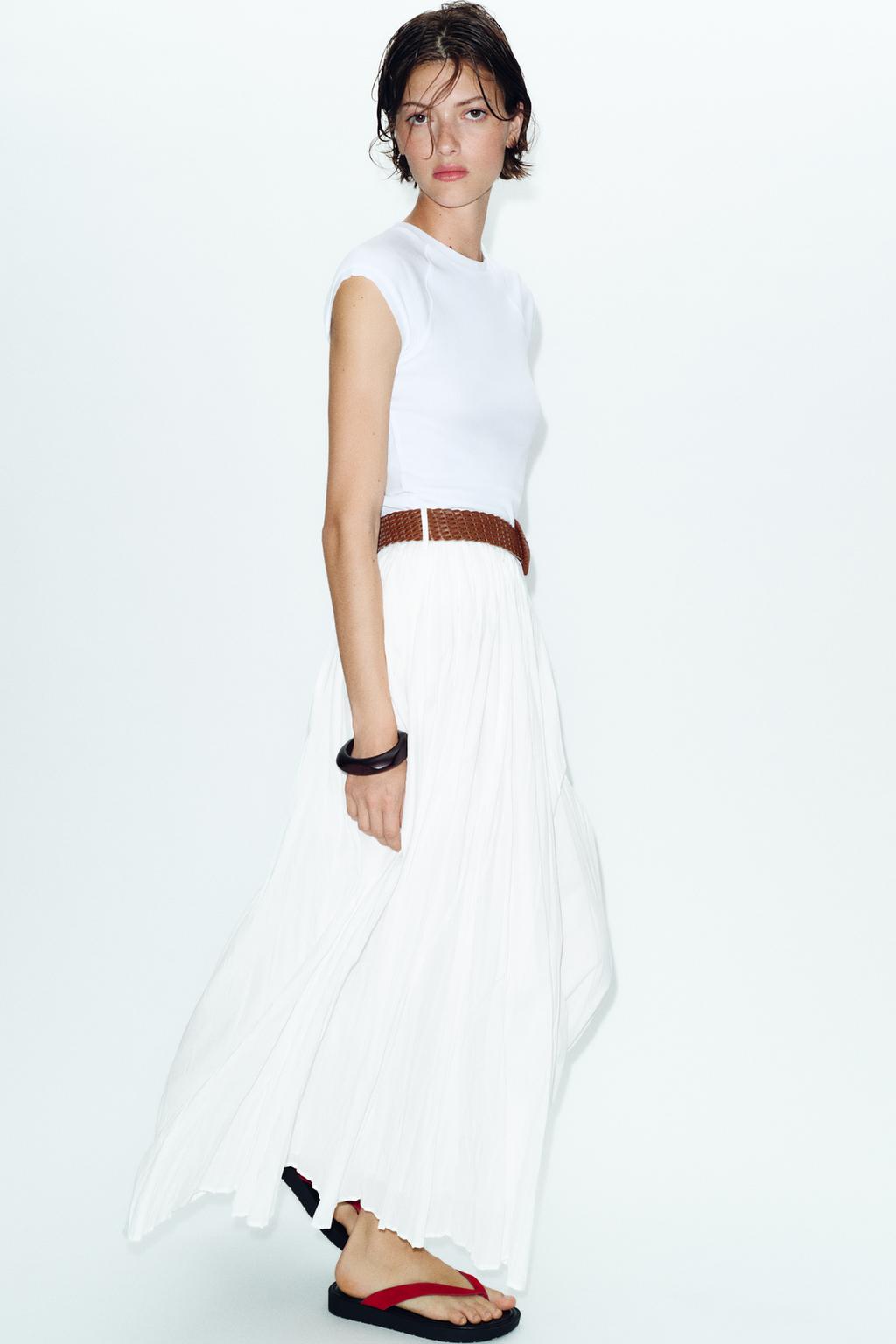 ЮБКА МИДИ С РЕМНЕМ