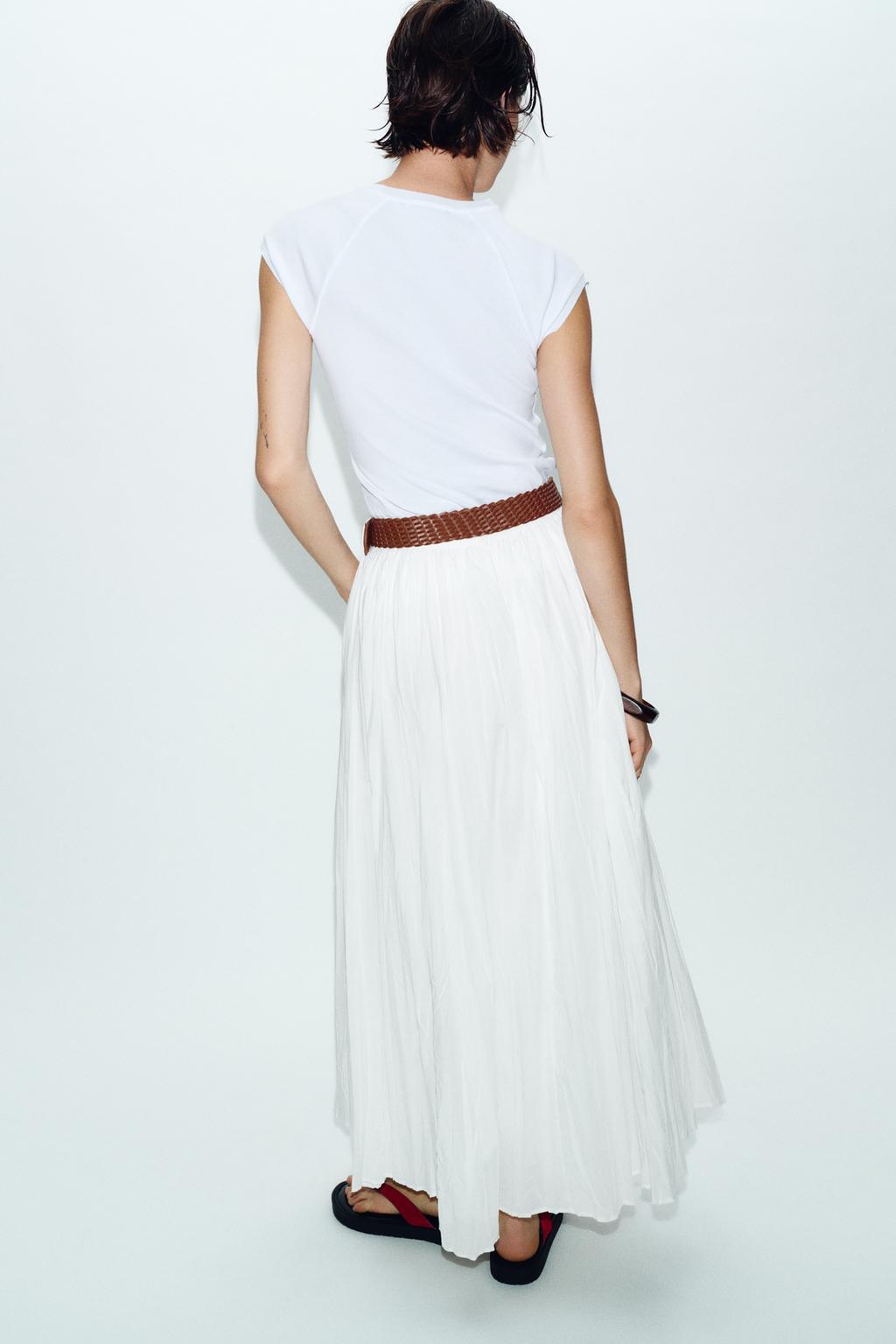 ЮБКА МИДИ С РЕМНЕМ